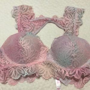 Pink Victoria secret bra